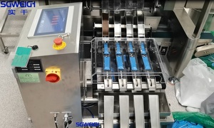 Năng Động 4-Line <span class=keywords><strong>Checkweigher</strong></span> Cho Cà Phê Đường Dải Gói Thanh Trọng Lượng Kiểm Tra 0.01G OEM Tùy Chỉnh Cho Thực Phẩm Dây Chuyền Sản Xuất - Product Image 5