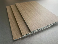 Panel de Aluminio Tipo Panal Moderno, Resistente al Fuego y a la Corrosión, para Paneles de Pared en Zonas Costeras
