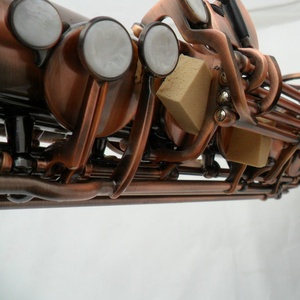 濰坊瑞邦 Bb調 アンティークブラス銅製 レッドテナーサックス - Product Image 5