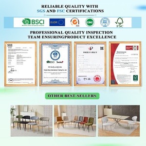 <span class=keywords><strong>Chaises</strong></span> de <span class=keywords><strong>salle</strong></span> à <span class=keywords><strong>manger</strong></span> OKAY Dining Chair Factory, style minimaliste, tissu velours premium, élégantes et <span class=keywords><strong>confortables</strong></span>, pour <span class=keywords><strong>salle</strong></span> à <span class=keywords><strong>manger</strong></span> et restaurant. - Product Image 3