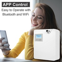 Diffuseur intelligent d'huiles essentielles de machine d'air de nébulisation sans eau de contrôle d'application pour des parfums de luxe d'usage de ménage pour des entreprises d'hôtels