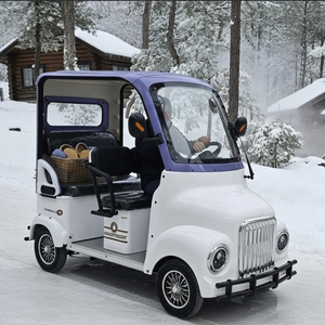 Holladay Chariot de golf touristique électrique à pédale en acier inoxydable 4 places pour shopping et cargo pour adultes Scooter électrique - Product Image 5