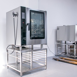 فرن بخار كهربائي صناعي ذكي موفر للطاقة بـ 10 صواني للخبز السريع مع ذاكرة للقائمة - Product Image 3