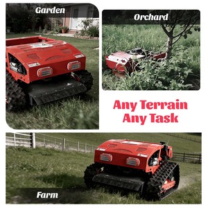 מכסחת דשא זחלית עם שלט רחוק, עמידה במיוחד, 45 °   יכולת עלייה על מדרונות, התנעה חשמלית 4 פעימות, לשימוש מסחרי - Product Image 2