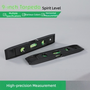 مسطرة توازن مغناطيسية 9 بوصات على شكل طوربيد أداة قياس بالجملة للبناء والتشييد - Product Image 2