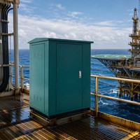 Caja de Medición Prepago para Exteriores Personalizable de 10kV 12kV Máx. 630A 6-en-1 4G GPRS para Gabinete Comercial, Residencial y Comunitario