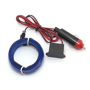 ไฟนีออน LED สำหรับตกแต่งภายในรถยนต์ แถบไฟ LED สำหรับรถยนต์ สาย EL ไฟตกแต่งรถยนต์ โคมไฟนีออน EL แบบยืดหยุ่น - Product Image 3