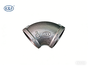 Отвод оцинкованный 45 градусов, фитинг из ковкого чугуна, с внутренней резьбой NPT/BSPT, для систем воды, нефти и газа - Product Image 4