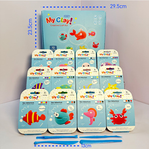 Offre Spéciale : Pâte <span class=keywords><strong>à</strong></span> <span class=keywords><strong>Modeler</strong></span> Éducative Non Toxique et Sûre pour Enfants, Durcissant <span class=keywords><strong>à</strong></span> <span class=keywords><strong>l</strong></span>'<span class=keywords><strong>Air</strong></span>, avec Outils de Façonnage de Qualité Médicale - Product Image 2