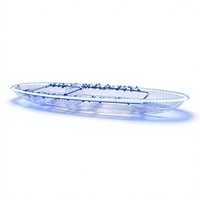 Kayak transparent en PC à 2 places avec éclairage LED intégré, bateau à fond de verre pour excursions sur lac et océan, loisirs – Offre spéciale