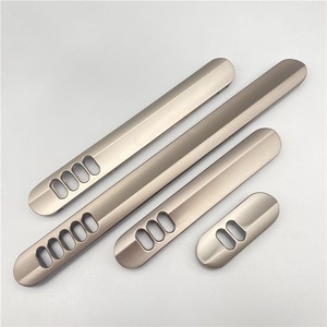 가벼운 고급 아연 합금 유리 다이아몬드 가구 캐비닛 도어 서랍 골드 핸들 침실 주방 당겨 - Product Image 3