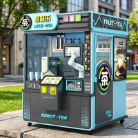 Vente Flash : Distributeur Automatique Intelligent IPLAYSMART avec Écran Tactile 22 Pouces, Wi-Fi/5G, Surveillance à Distance, pour Thé aux Perles et Café