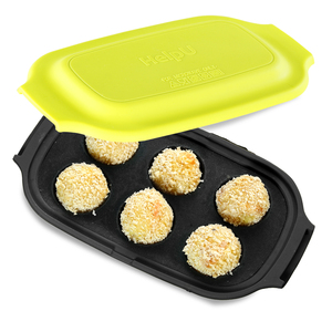 Piccola alta qualità Mini panetteria antiaderente 3 pezzi Multi palmare forno a microonde pentole - Product Image 2