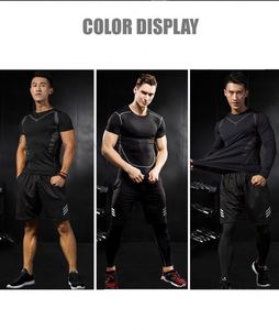 Factory Custom Comfortable Mens <b>Tights</b> Professional Fitness Compression Clothing <b>Warm</b> Mens Sports <b>Tights</b> - Product Image 3