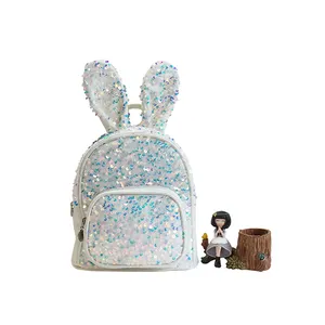 도매 유치원 PU 미니 만화 배낭 다채로운 귀여운 소녀 공주 작은 장식 조각 배낭 아이들을위한 어린이 학교 가방