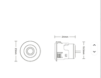 Feux de jour à LED intégrés Promata, 12V, compatibilité universelle, 3 niveaux de luminosité, angle d'ouverture de 165°, améliorables, 20 ampoules LED