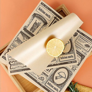 Custom logo Restaurant Personalized Biodegradable Tacos Coated <strong>Colored</strong> Wraps Deli Fast Food Wrapping Checkered Wax <strong>Paper</strong> - Product Image 5