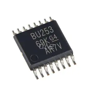 Shenzhen Elektronen Model Sn74cb3q3253pwr Bu253 Tssop16 Multiplex Decoders Chip