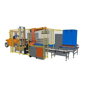 Robot de palettisation industriel entièrement automatique à 6 axes pour sacs avec composants de base PLC, garantie 1 an, solution personnalisée - Product Image 1