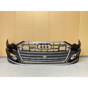 Cubierta de Parachoques Delantero para Audi S6 A6 C8 con Rejilla de Radiador, Color Negro, 2019-2023, OEM Ali00002 - Product Image 1