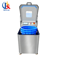 Commerciële gemotoriseerde centrifugale ontwateringsmachine voor gemengde vruchten, groenten, aardappelchips, water/olie verwijdering 300-500kg/u