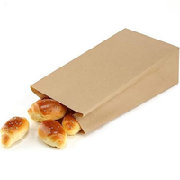 Sac en papier SOS personnalisé Sac à emporter de style à ouverture automatique sans sac à poignée