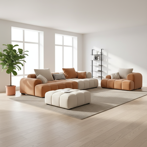 Sofás de Lujo para el Hogar, Minimalistas, Duraderos y Cómodos, con Telas de Lujo, Precios de Fábrica al por Mayor - Product Image 5