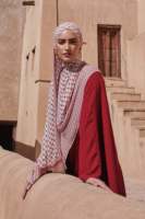 Hijab en modal respirant doux de qualité supérieure, imprimé floral, châle long pour femmes, à porter au quotidien