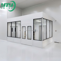 Solusi Ruang Bersih ISO 7 Siap Pakai, Bilik Bersih Modular dengan Filter HEPA untuk Farmasi GMP