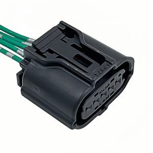 موصل سيارات أسود بخمسة أسنان 6189-1046 من سلسلة Ts لمستشعر TPS - Product Image 1