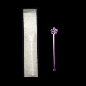 Swizzle Sticks Agitatori Bere Riutilizzabile di Vetro/Caffè Cocktail Bar Accessori Sacchetto Del Opp di Vetro Stir Bar/Bastone di Colore Su Misura - Product Image 5