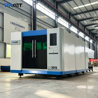 Akıllı Fabrika Metal Üretimi Yüksek Hızlı Tam Kapalı Tek Platformlu Değiştirilebilir CNC Fiber Lazer Kesim Cypcut AI Otomatik