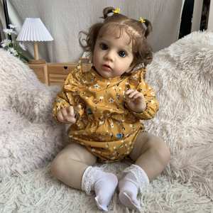 VTU 22 pouces Peluches, Poupées <span class=keywords><strong>Lol</strong></span> Blythe, Poupées en silicone pour enfants, Poupées Co Comelon Kuromi, Poupées Islam, Poussette, Poupée Reborn réaliste - Product Image 5