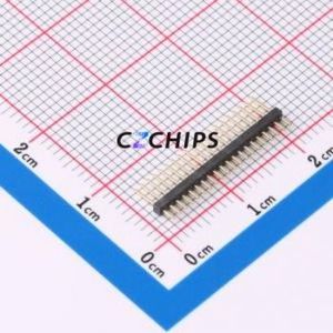 GPCA101-2002A001C1AA Pin Header Through hole Component (THT),P=1mm Connector 1x20P 1mm 1mm Pin Header - Product Image 1