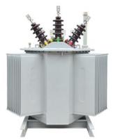 Transformateur de puissance immergé dans l'huile, entièrement scellé, triphasé, à trois enroulements, extérieur, 3150 kVA, 11 kV, 50 Hz, haute protection contre les courts-circuits XJPMF