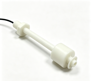 Capteur de niveau de liquide, interrupteur à flotteur en plastique blanc avec câble noir pour la détection de niveau élevé ou bas, refroidisseur d'air évaporatif - Product Image 2