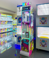 Mega Mini Grue à pinces géante à monnayeur, distributeur de petits prix et de porte-clés pour enfants, personnalisable, haute qualité, vente directe usine