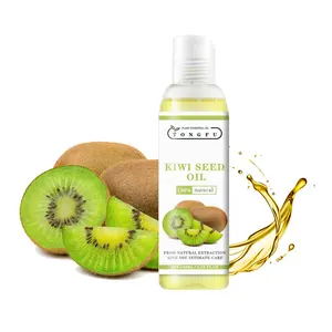 Huile de support d'huile de graines de kiwi 100% naturelle pure en gros pour le massage des soins de la peau