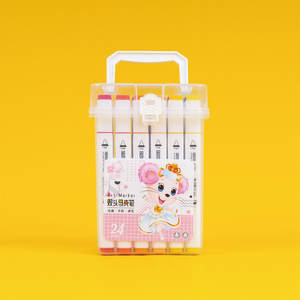 Vernice laterale Double-face alcol oleoso tuffo grande 2 pezzi doppia testa doppia grafica pennarello per acquerello - Product Image 2