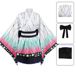 Anime Kamado Tanjirou Demon Slayer <span class=keywords><strong>Cosplay</strong></span> Costume Kimetsu no Yaiba Costume Halloween Kamado Nezuko Agatsuma <span class=keywords><strong>Zenitsu</strong></span> - Product Image 5