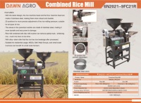 Moulin à riz électrique de qualité supérieure avec séparateur et décortiqueur pour usage agricole, commercial et en atelier, grande capacité, moteur 110V