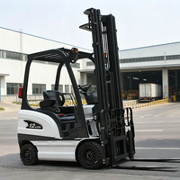 Chariot élévateur électrique à mât triphasé 2 tonnes 3 tonnes hauteur de levage 4,5m 6m avec déplaceur latéral haute performance alimenté par batterie certifié CE