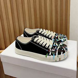 Zapatos Tabi Unisex <span class=keywords><strong>de</strong></span> Lona Negra, Diseño Único <span class=keywords><strong>de</strong></span> Punta Dividida, Suela <span class=keywords><strong>de</strong></span> <span class=keywords><strong>Goma</strong></span> Vulcanizada Cómoda, <span class=keywords><strong>Zapatillas</strong></span> Casuales para Uso Diario para Hombre - Product Image 1