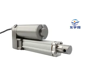 12v 24v Dc Motor 100mm 300mm Maximum 2000N Push And Pull Rod Electric Linear Actuator