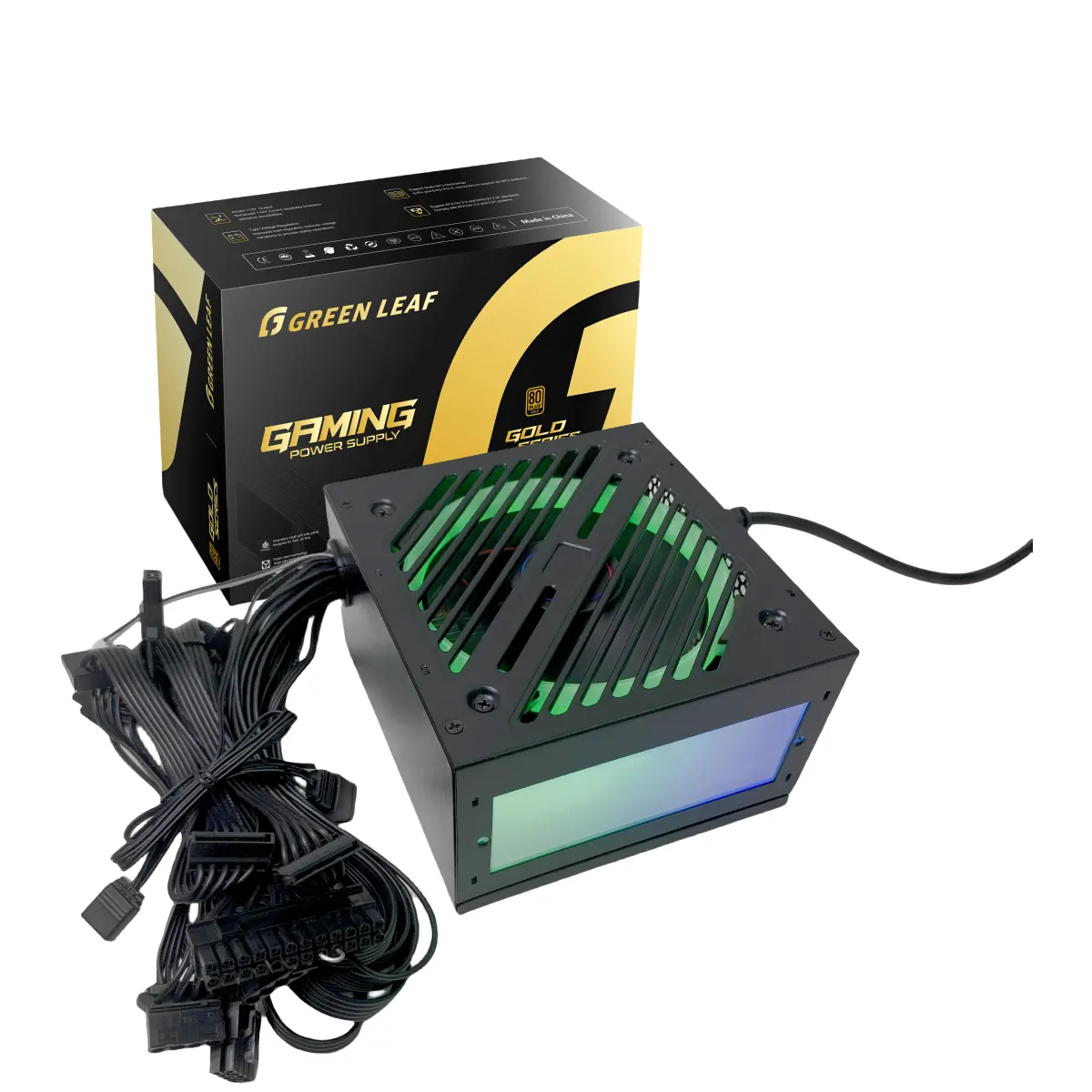 ATX 500W 600W 700W 800W Power Supply for PC Gaming 80 Plus Power Supply with 8 Pin Connector High Efficiency PC Power Supplies