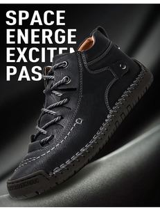 Zapatos de Cuero Personalizados de Moda para Hombre 2022, Zapatos Casuales de Moda, Zapatos de Talla Grande para Hombre - Product Image 6