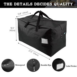 Bolsas de Almacenamiento de Ropa de Gran Capacidad con Cierre, Plegables, de Tela <span class=keywords><strong>Oxford</strong></span>, para Ropa y Ropa de Cama, Venta al Por Mayor - Product Image 3