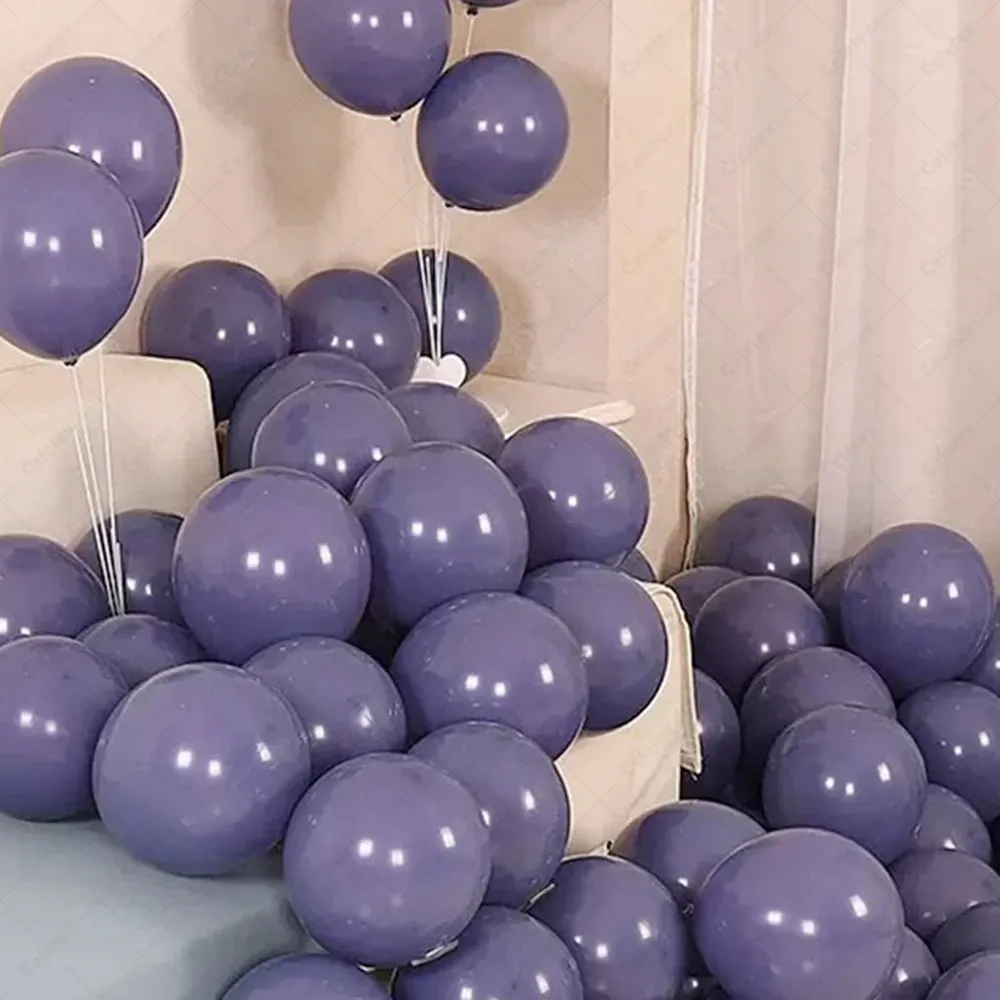 Balão retrô de hélio e látex biodegradável para decoração de festas, balão de 12 polegadas e 3.2g, de alta qualidade, atacado, cor pérola fosca