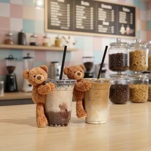 Mini Orsacchiotto di Peluche per Caffè - Product Image 6