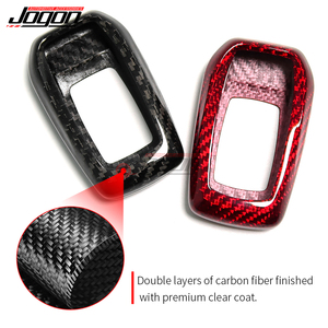 Keyyou-<span class=keywords><strong>coque</strong></span> de <span class=keywords><strong>clé</strong></span> télécommande en Fiber de <span class=keywords><strong>carbone</strong></span>, étui pour porte-clés de voiture, pour Toyota Land Cruiser 200, 300, LC200, LC300 - Product Image 3